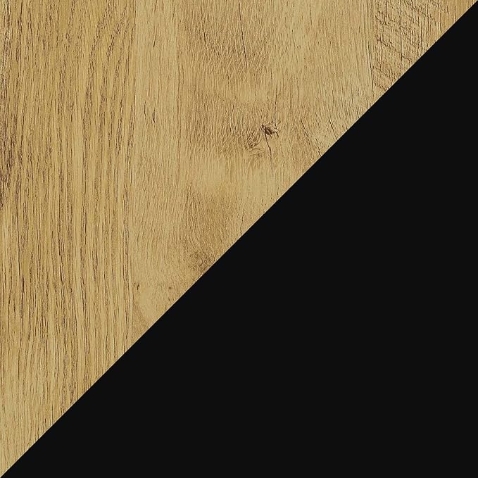 English Oak / Black