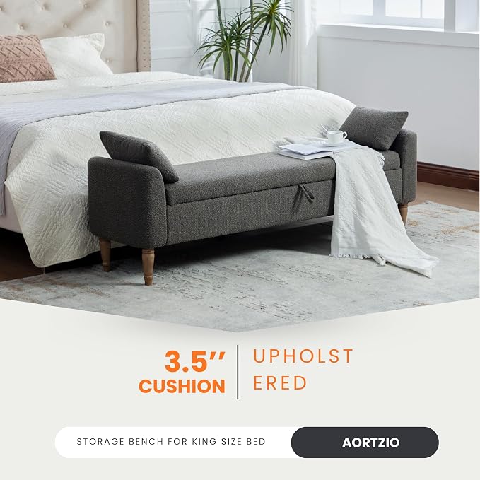 Dark Grey - Wood Legs