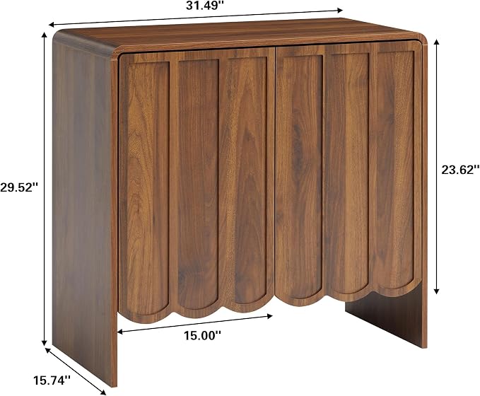 2 Doors Walnut
