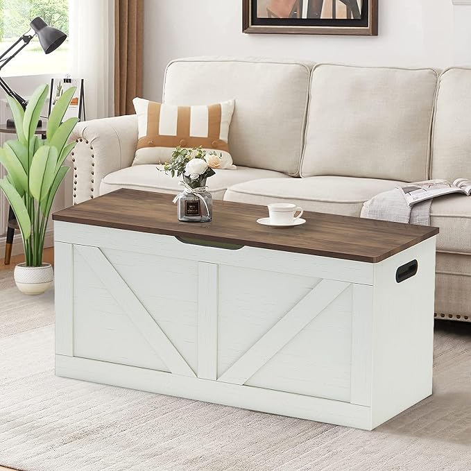 Brown + Rustic White