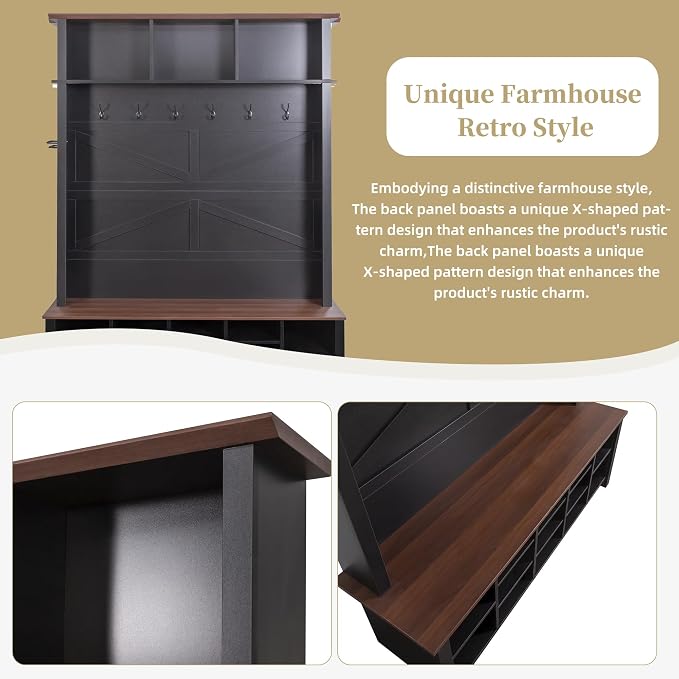 Black/Storage Shelves
