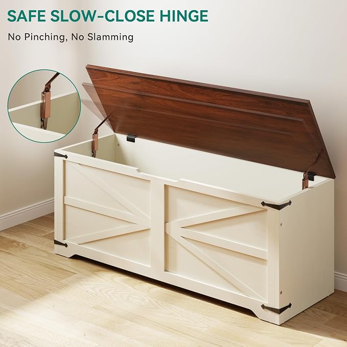 White & Walnut