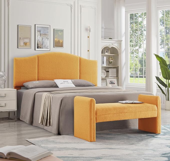 Yellow Teddy Bench