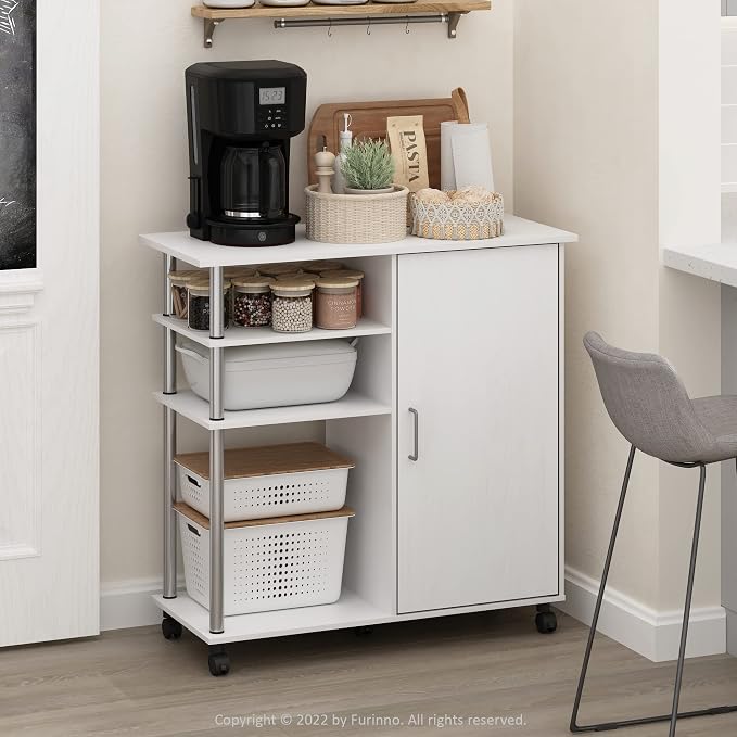 White Oak/Chrome