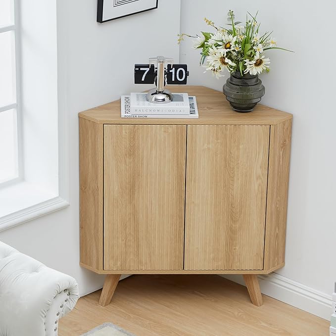 Corner Cabinet Natural