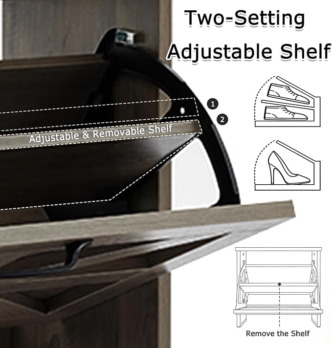 Gray(free Random Shoe Stool)
