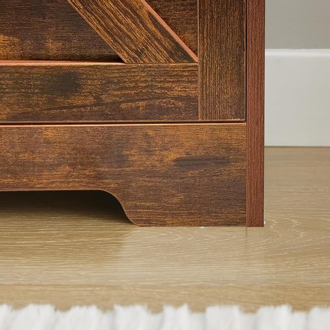 Brown-2 Flip Drawers