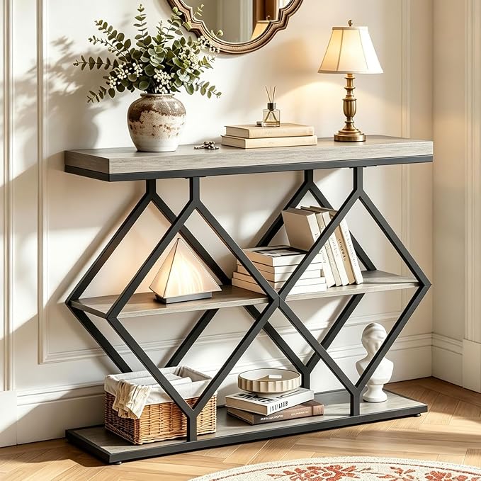 Gray + Diamond-shaped