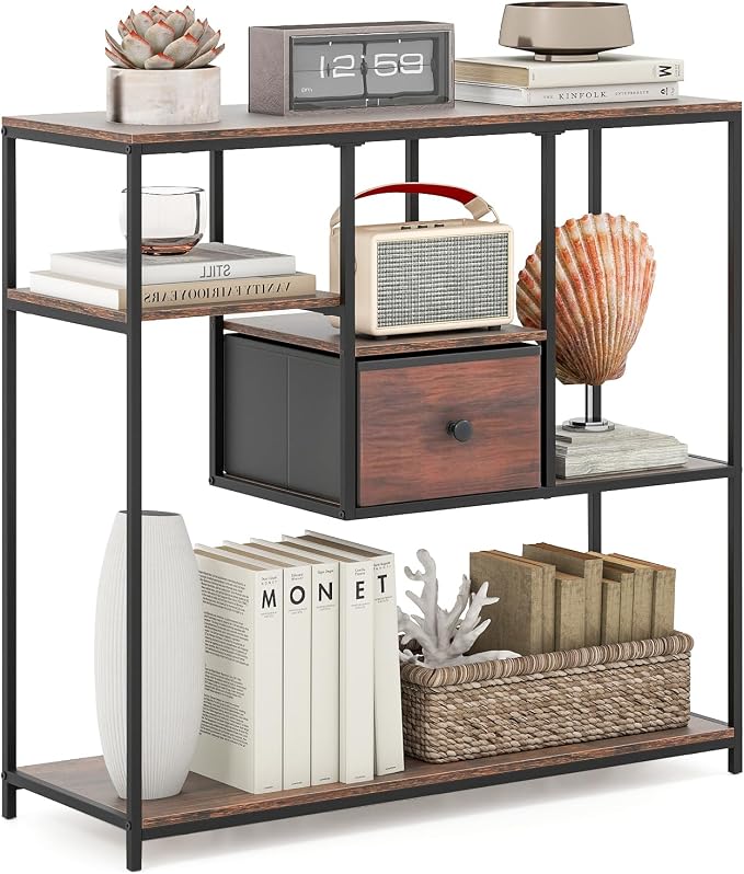 Rustic Brown & Black