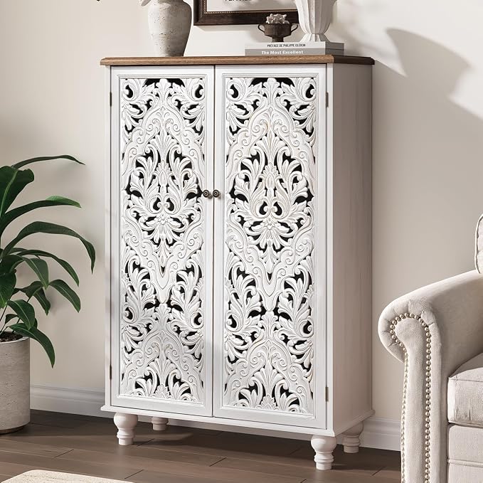 Distressed White Tall