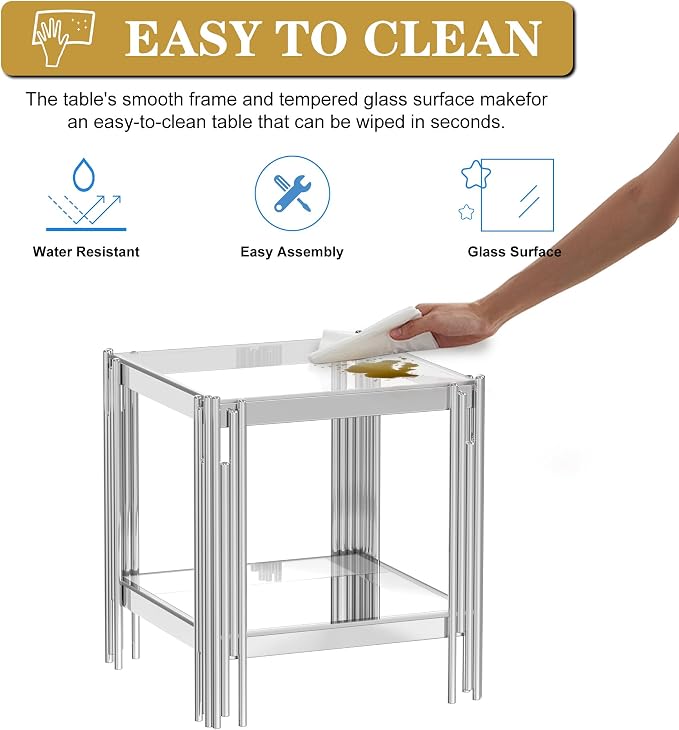 Clear&silver
