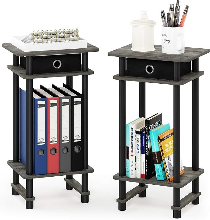 French Oak Grey/Black/Black