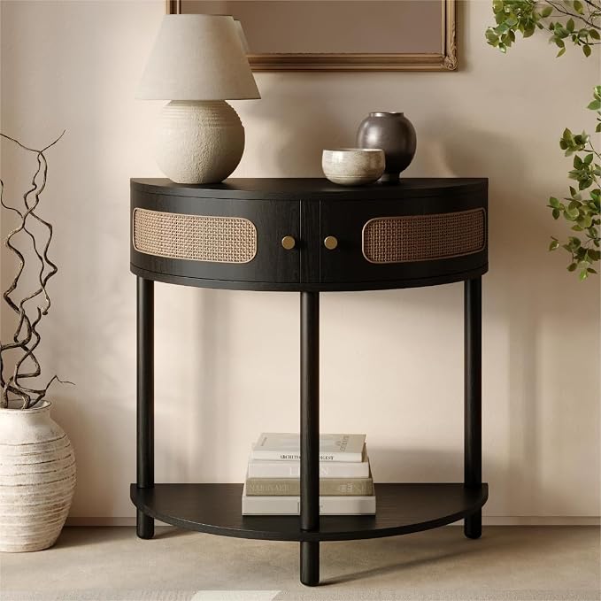 Black Oak With Brass Knobs