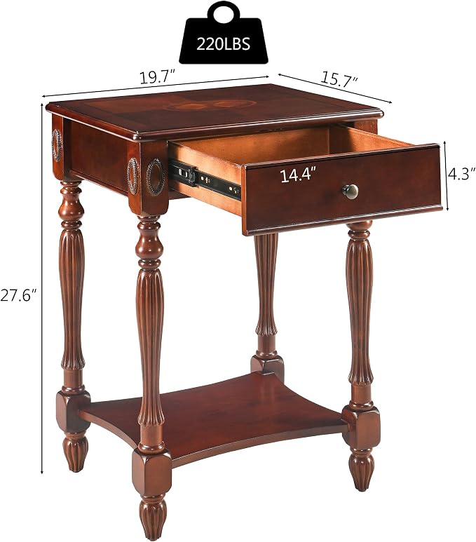 Cherry Walnut Set of 2