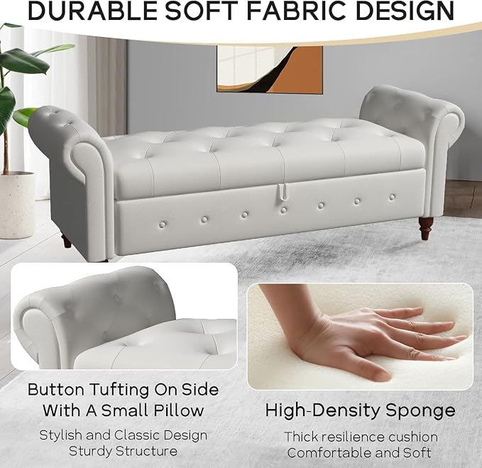 Beige Polyester