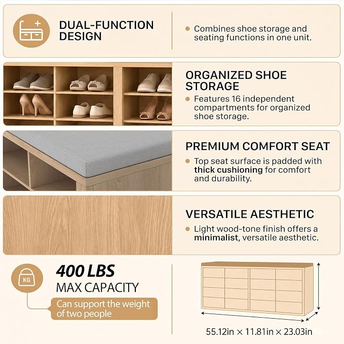 Wood & Light Gray