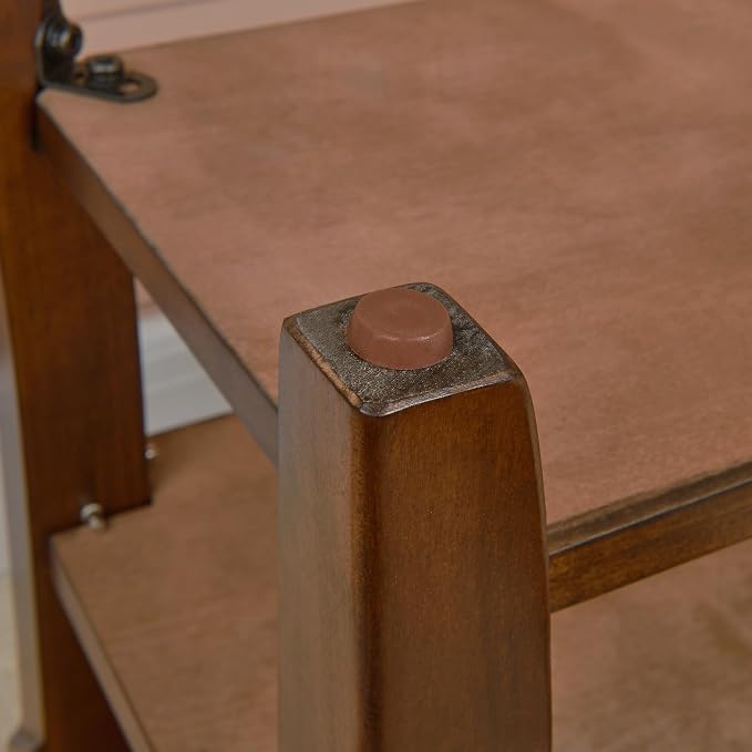 Cherry Leg & Embossed Brown
