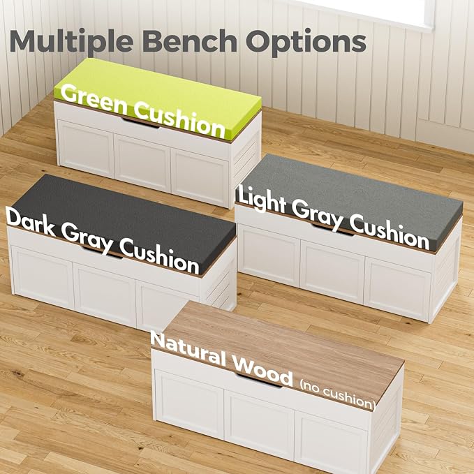 Bench+dark Gray Cushion