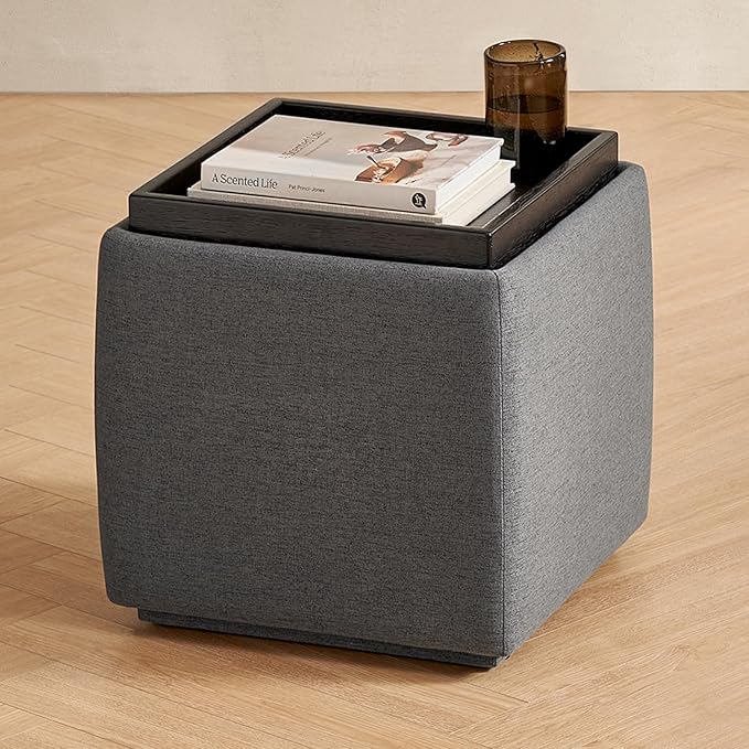 Dark Gray Fabric, Cube