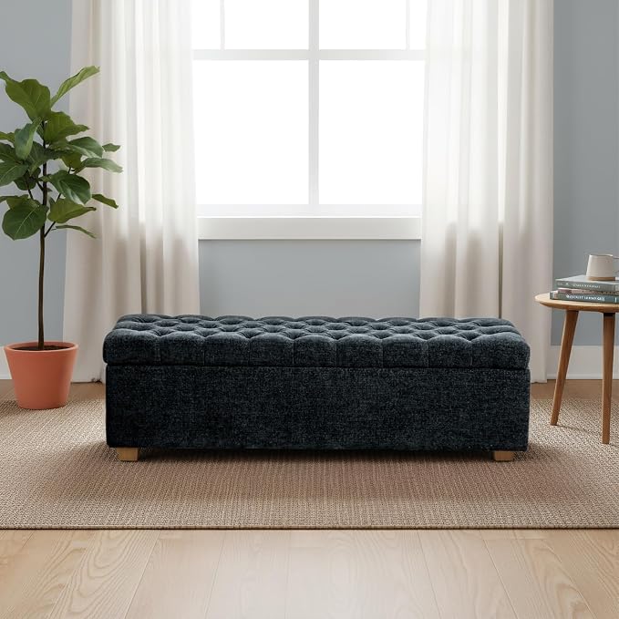 Storage Bench-black
