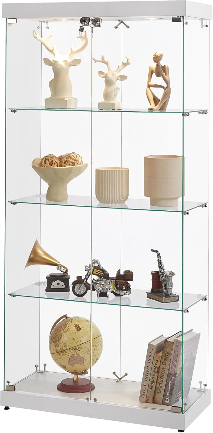 66.3'' 4-layer Double Door White
