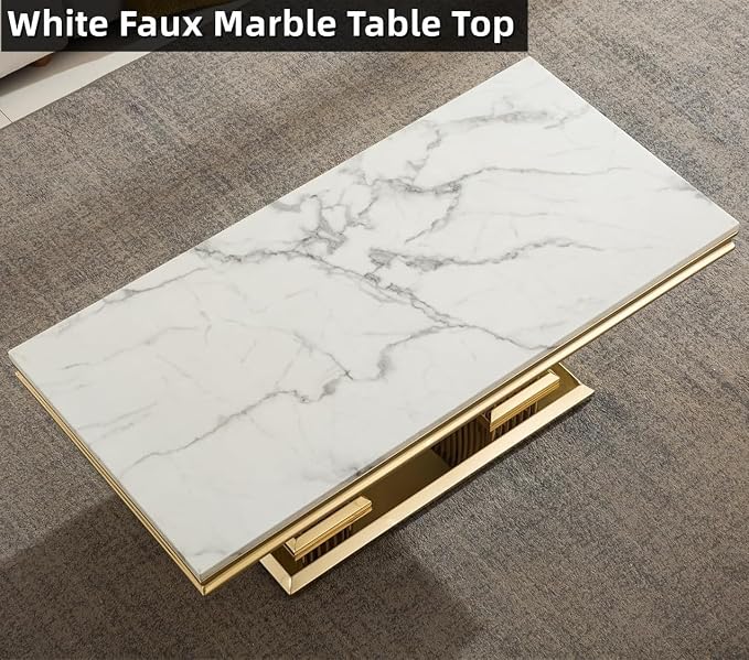 Ii White Marble&gold1