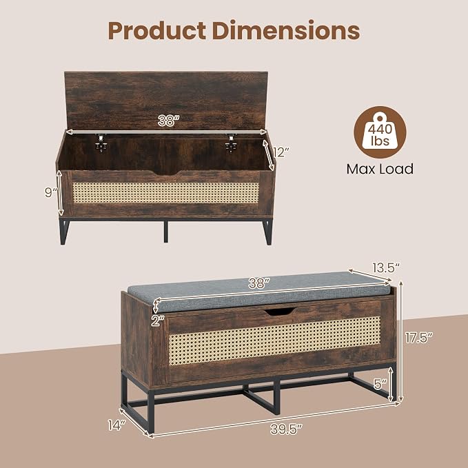 Rustic Brown & Black