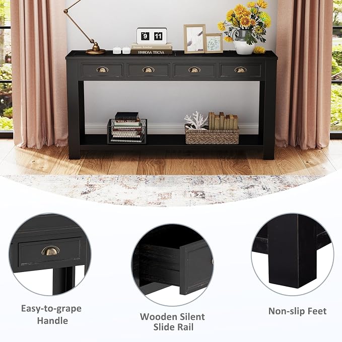 Distressed Black