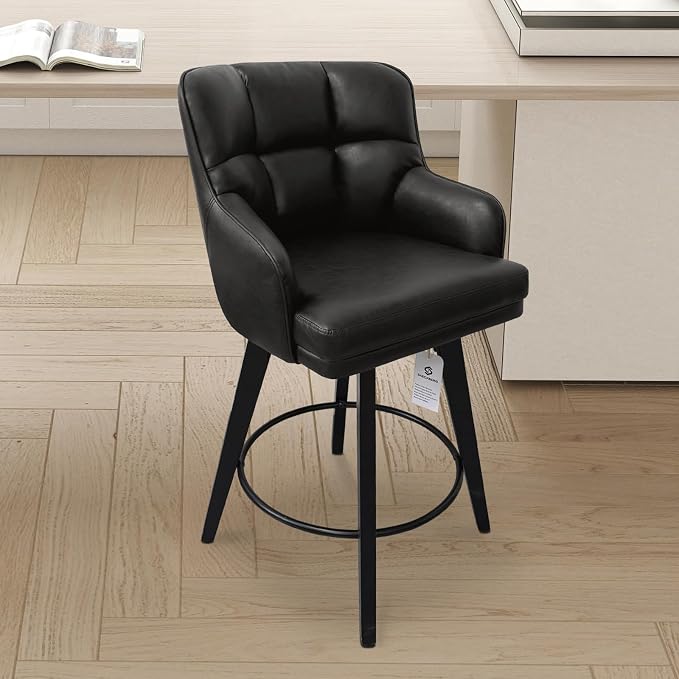 Black- Faux Leather
