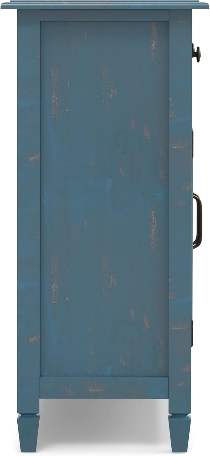 Distressed Coastal Blue