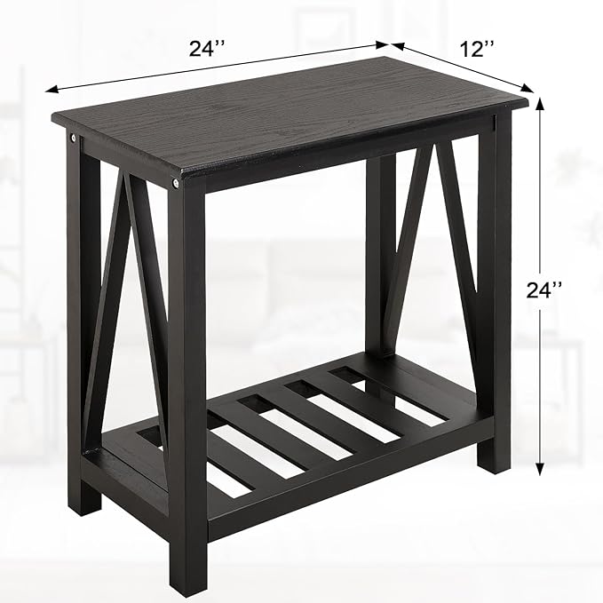 Wood Grain Black