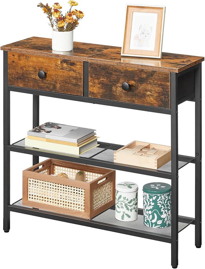 Rustic Brown + Black