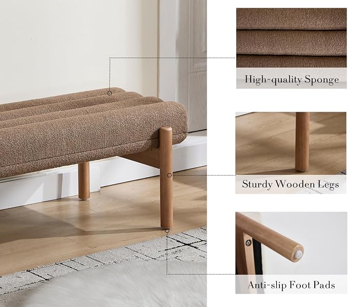 Natural Wood+brown Chenille