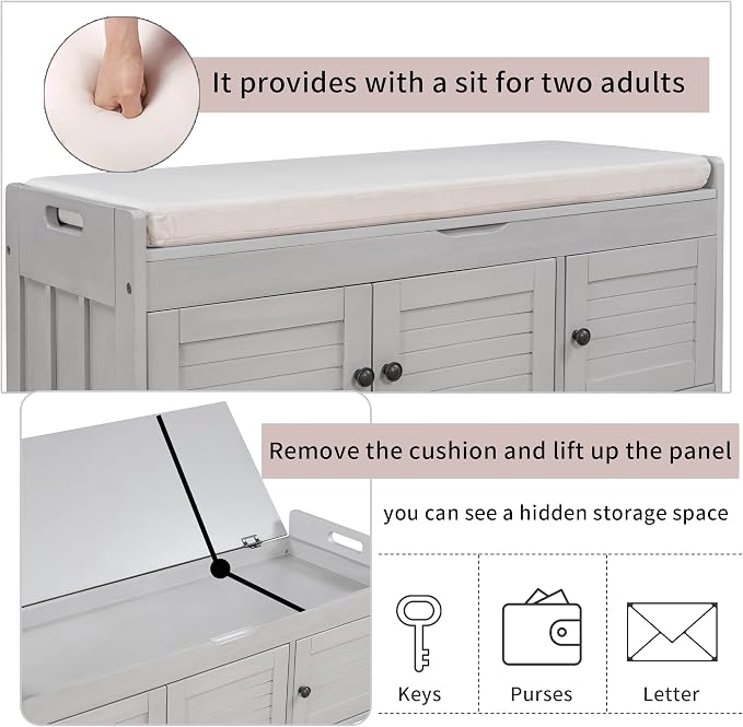 Gray Wash(shutter Doors)