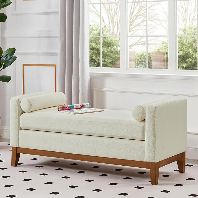 Beige Yellow Boucle