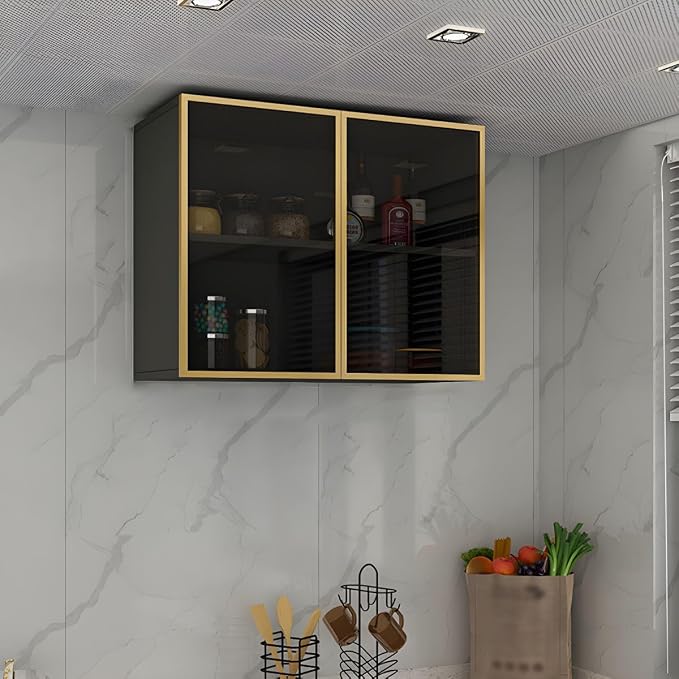 Gray Gold Frame-grey Glass