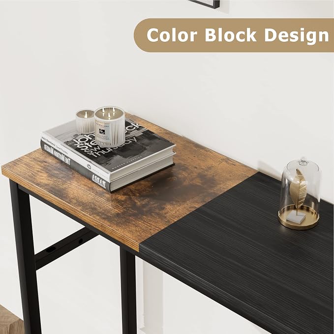 Rustic Brown & Black