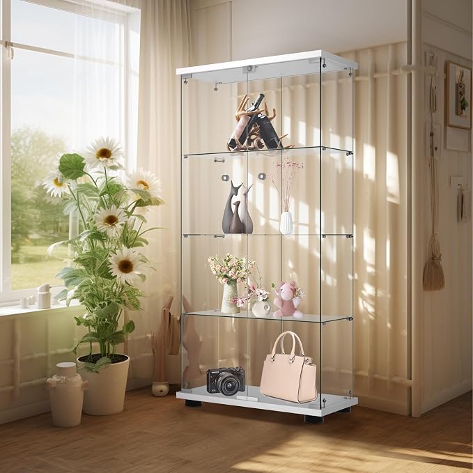 2-door 4-shelf, White