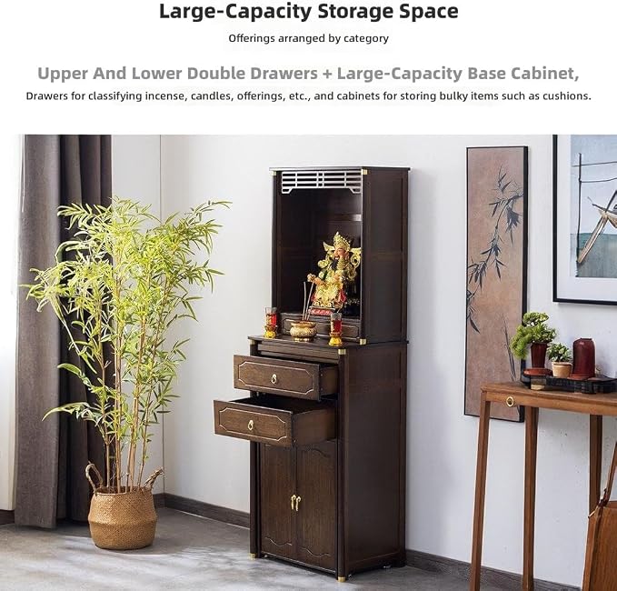 Copper Inlay Sliding Cabinet