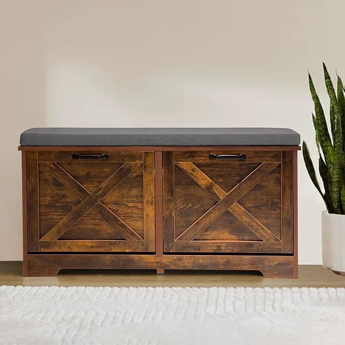 Brown-2 Flip Drawers