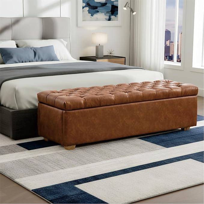 Storage Bench-brown