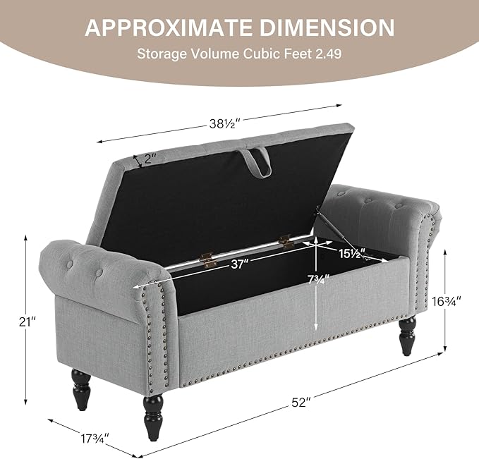 Faux Linen Light Grey