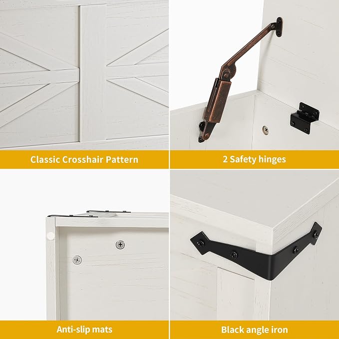 White and Walnut