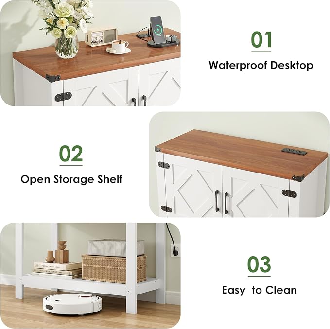 Brown+white