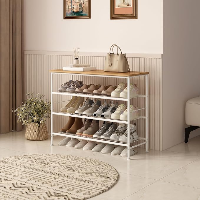 White + Nordic Walnut
