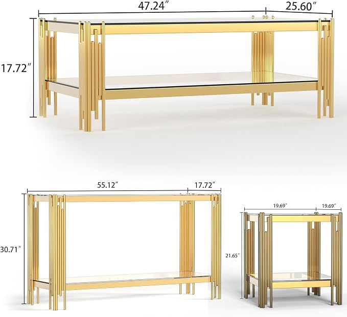 Clear&gold Set 1
