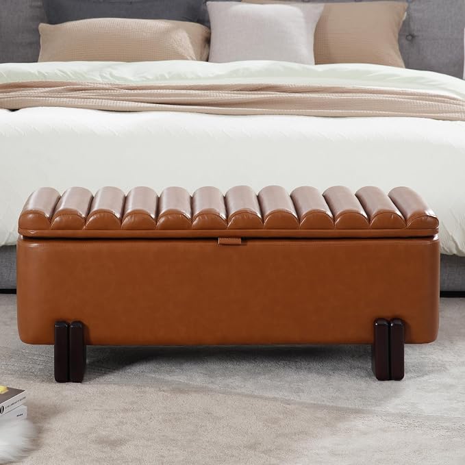 Rectangle - Leather Brown