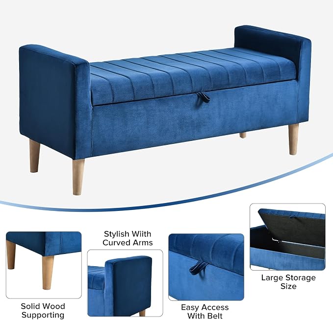 Blue-velvet Fabric