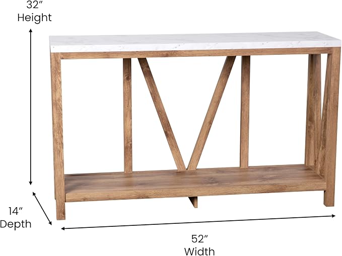 Warm Oak/Marble