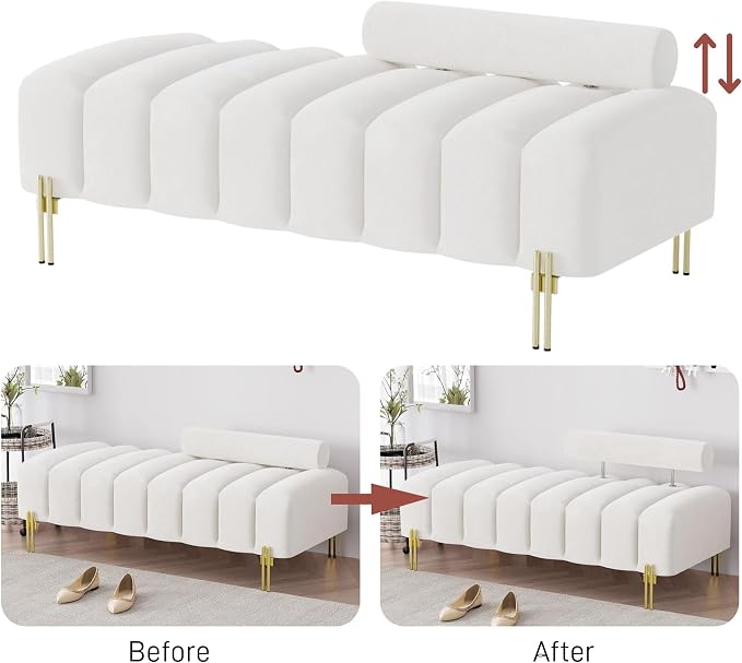 Beige White